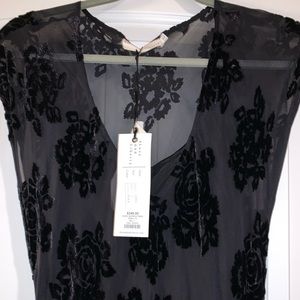 Johnny Was brand black dress